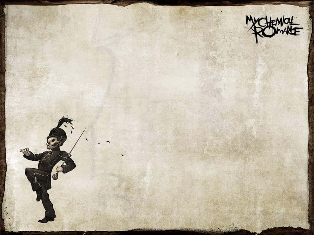 My Chemical Romance Skeleton March Wallpaper