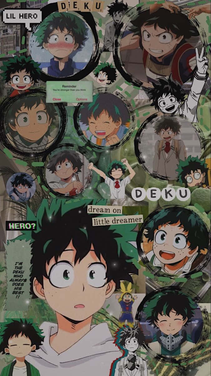 My Hero Academia Deku Aesthetic Wallpaper