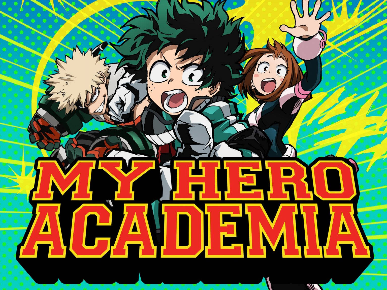My Hero Academia Logo Heroes Wallpaper