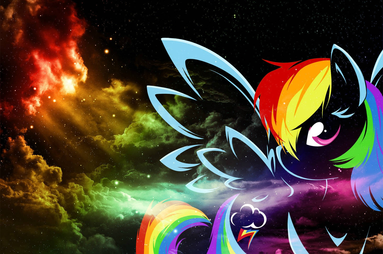My Little Pony Bright Colors Desktop Wallpaper