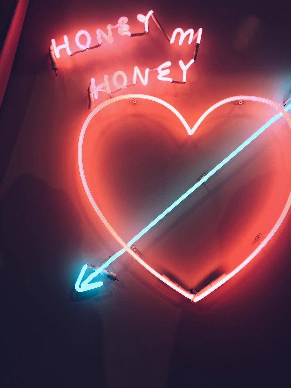 My Love Heart Honey Wallpaper