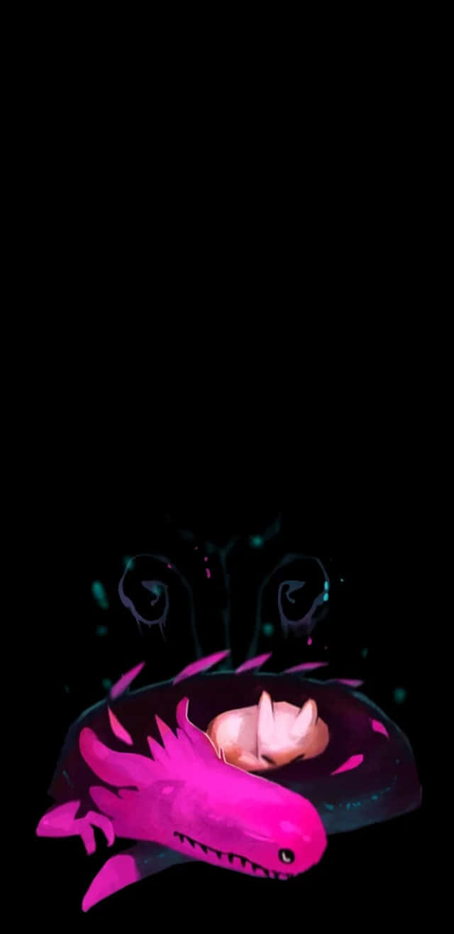 Mysterious_ Creature_in_ Darkness Wallpaper