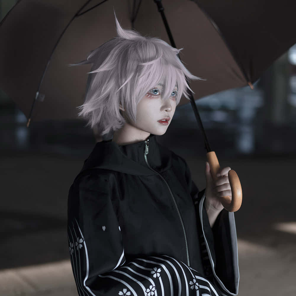 Mysterious Umbrella Cosplay Wallpaper