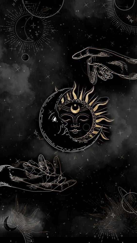 Mystical Celestial Dance Wallpaper