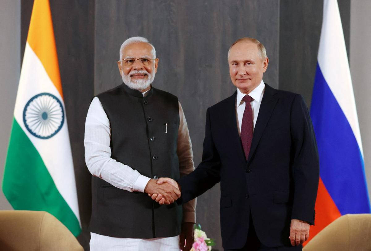 Narendra Modi And Vladimir Putin Wallpaper