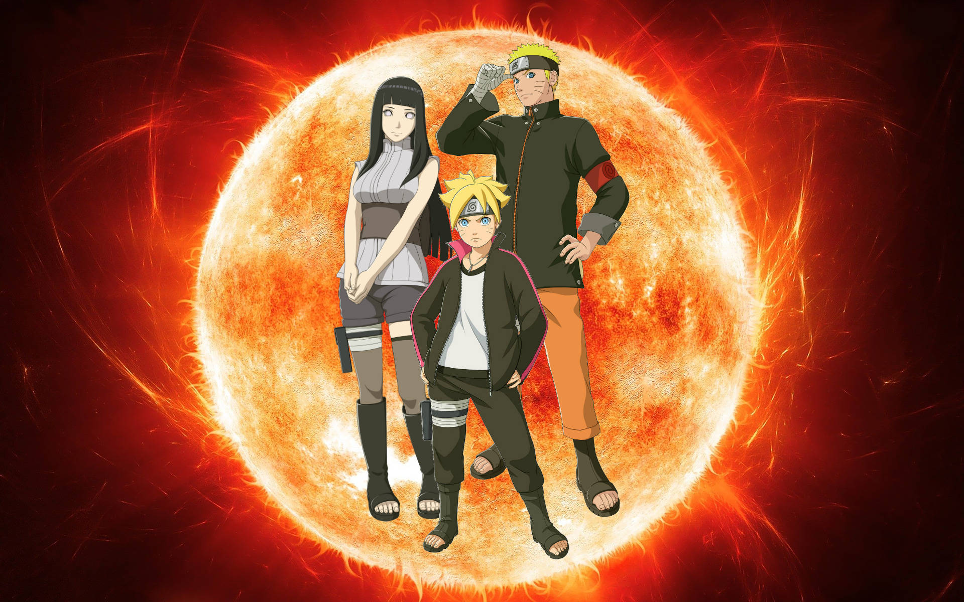 Download free Naruto And Hinata With Boruto Wallpaper - MrWallpaper.com