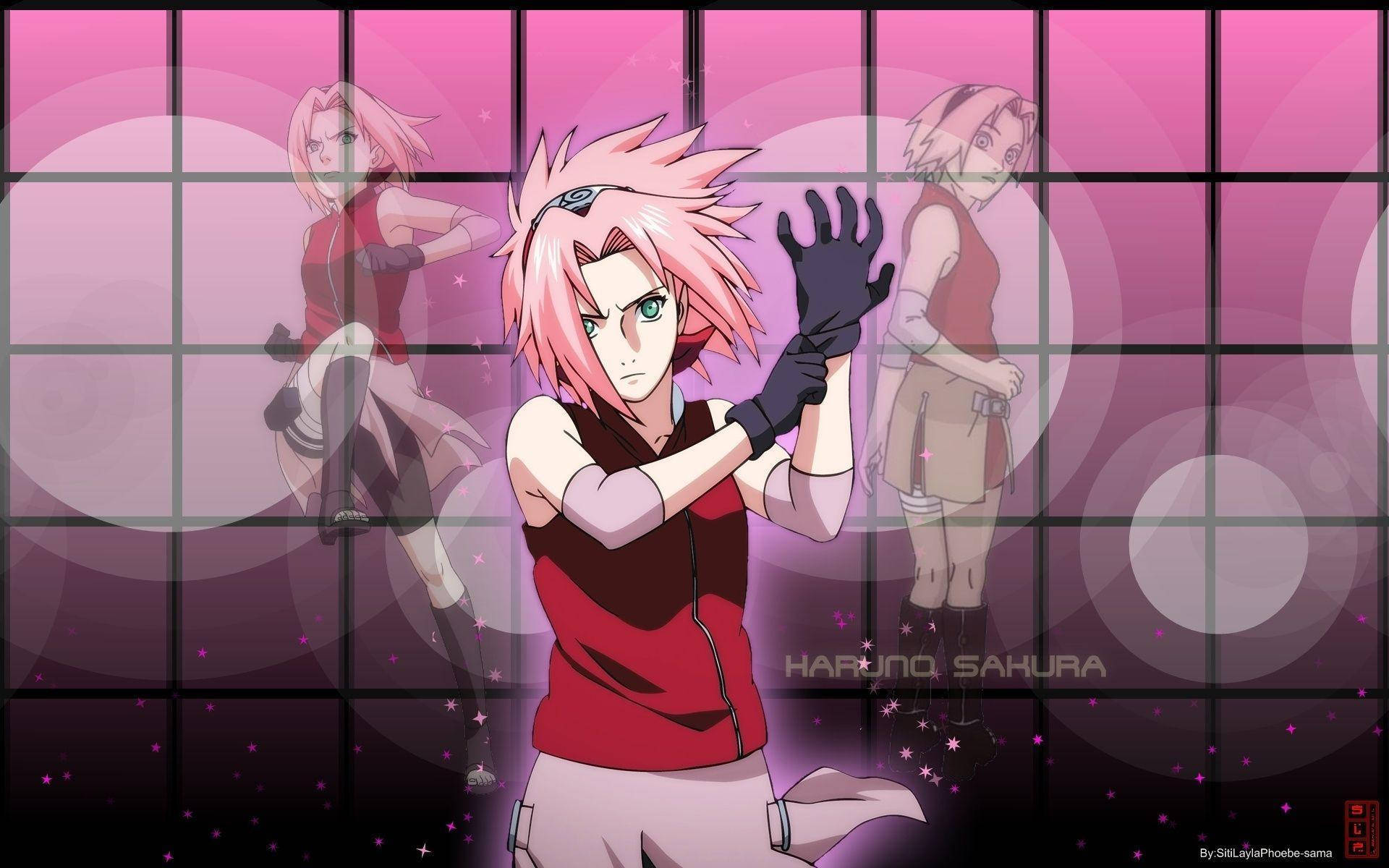 Download free Naruto Anime Fierce Sakura Haruno Wallpaper - MrWallpaper.com