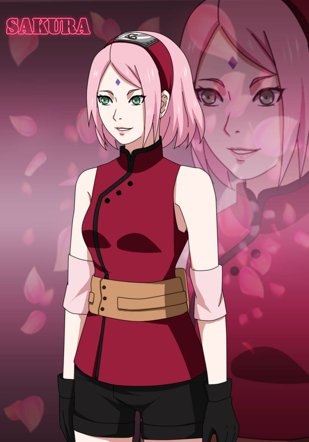 Naruto Anime Haruno Sakura Poster Wallpaper