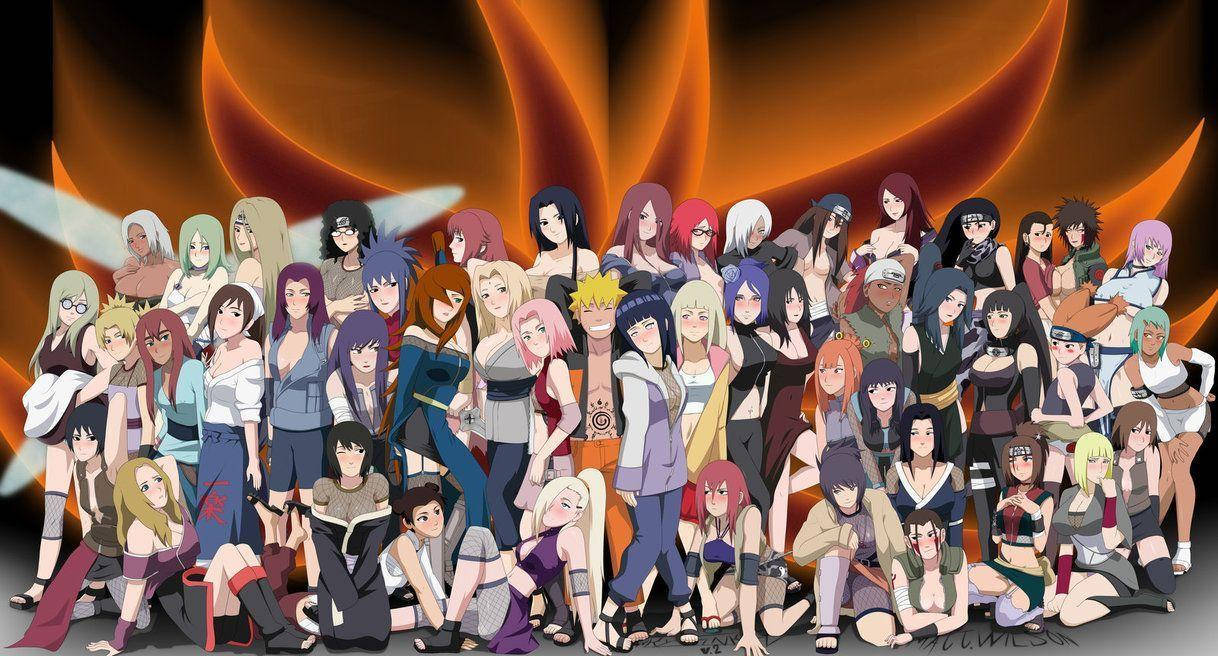 Naruto Girls Fanart Wallpaper