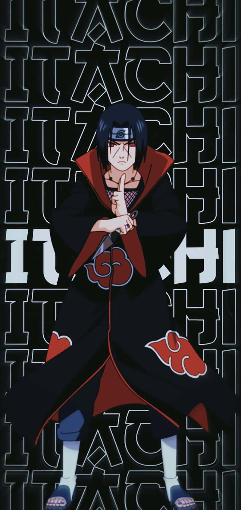 Naruto Itachi Name Wallpaper