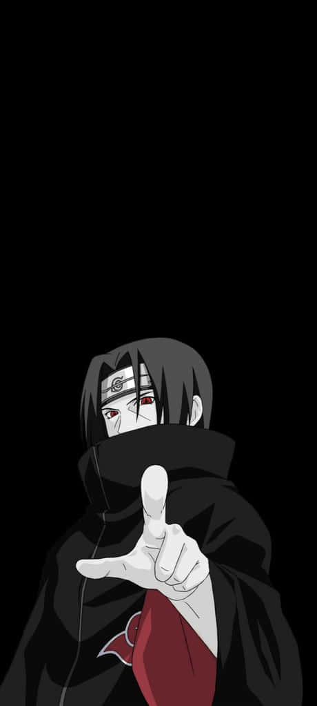 Naruto Itachi Pointing His Fingers Wallpaper