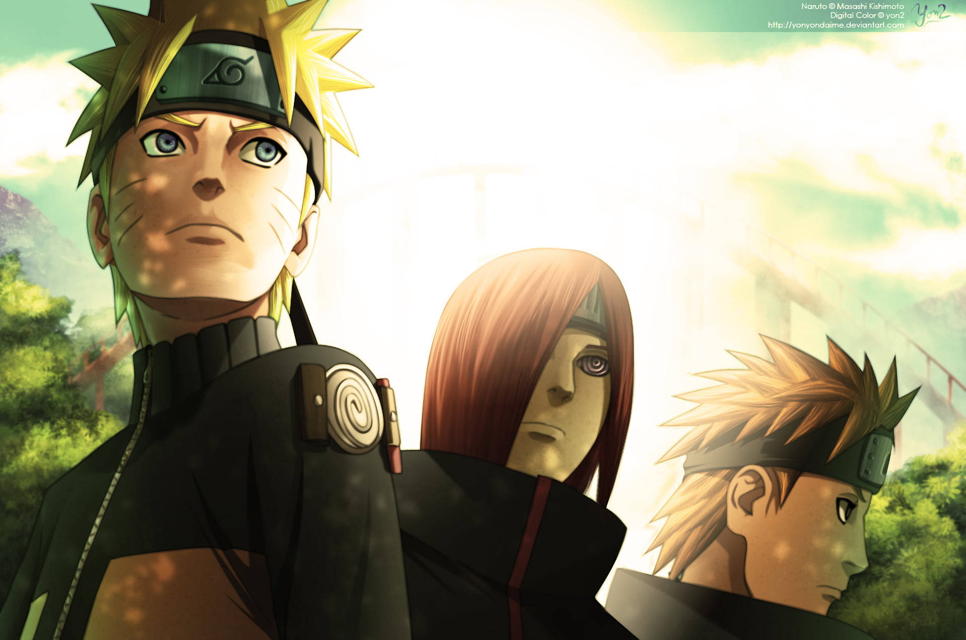 Download free Naruto, Nagato, And Yahiko Wallpaper - MrWallpaper.com