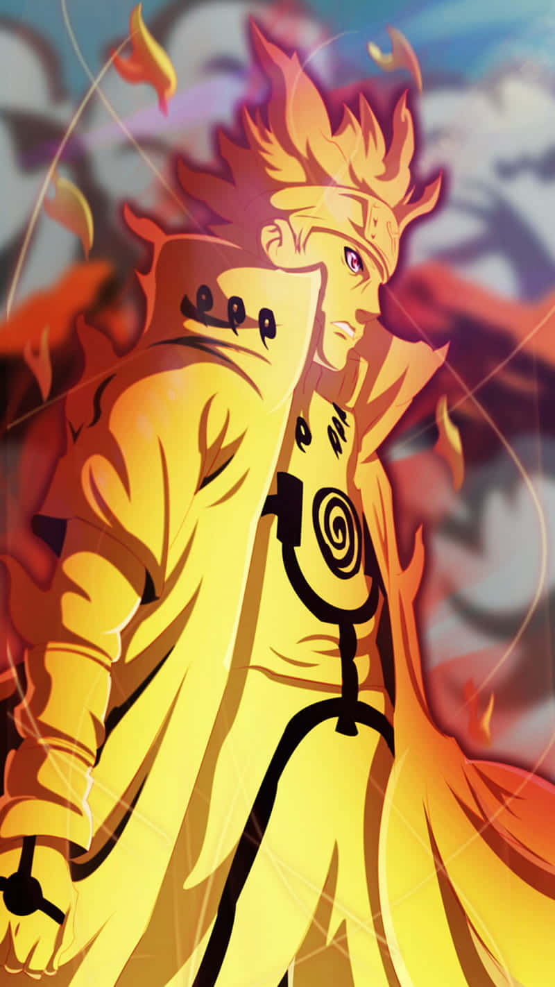 Naruto Nine Tails With Massive Smoke Wallpaper