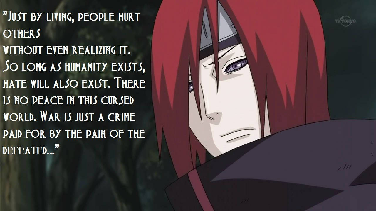 Naruto Quotes Cursed World Wallpaper