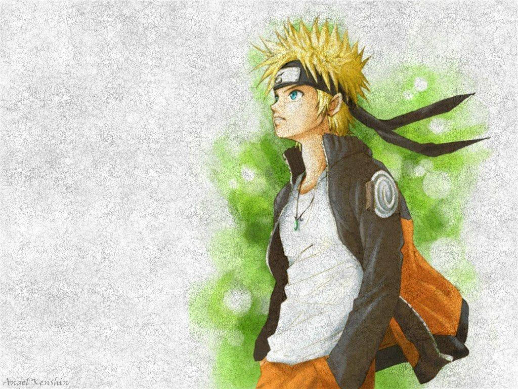 Naruto Shippuden Green Effects Wallpaper