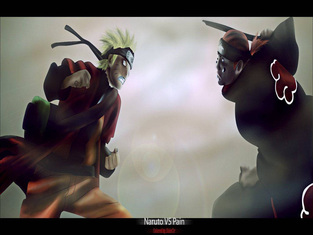 Naruto Vs. Pain Wallpaper