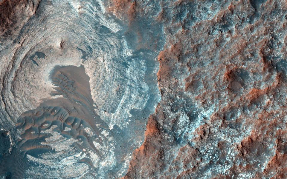 Nasa Aesthetic Photo Of Mars Wallpaper