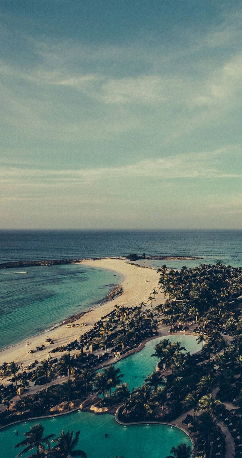 Nassau Bahamas Atlantis From Tower Wallpaper