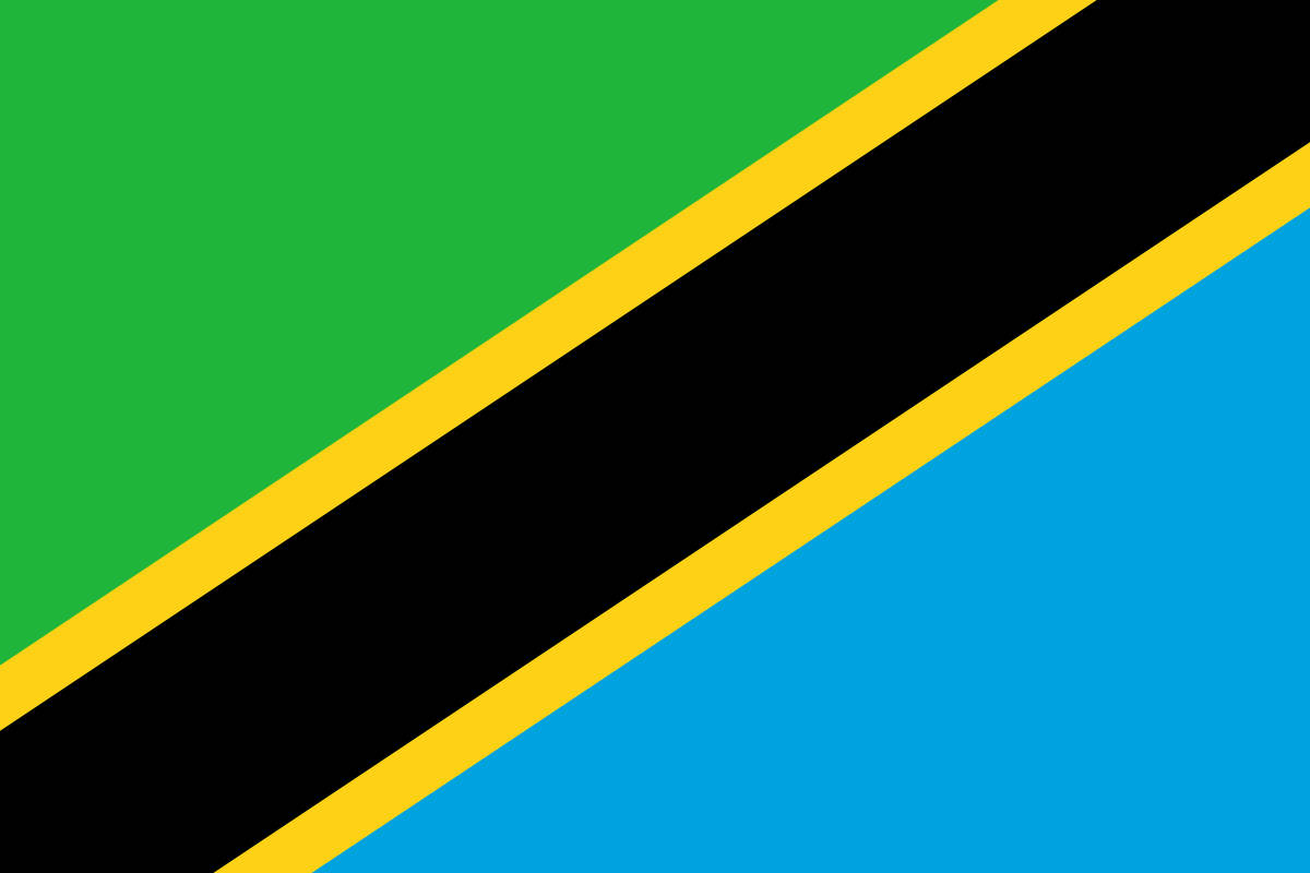 National Flag Of Tanzania Wallpaper