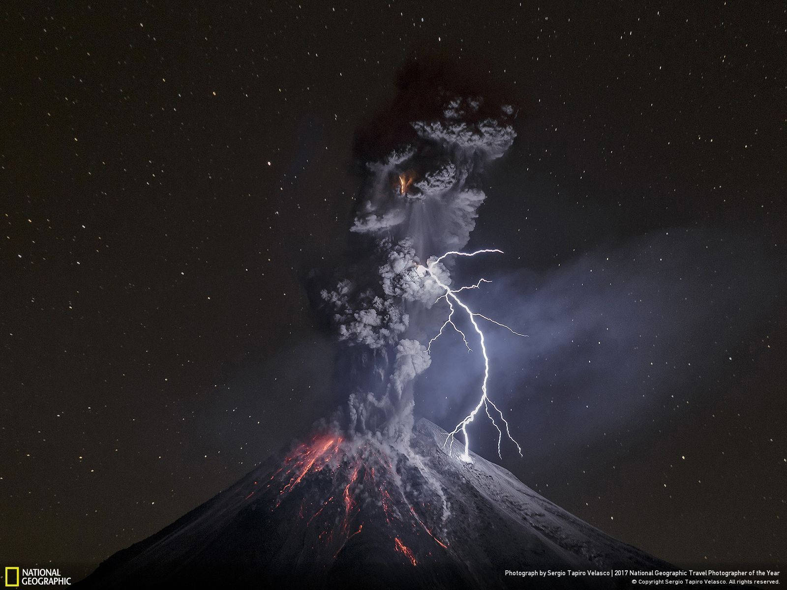 National Geographic Mount Colima Wallpaper