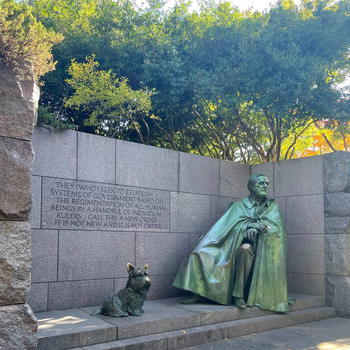 National Mall Roosevelt Memorial Wallpaper