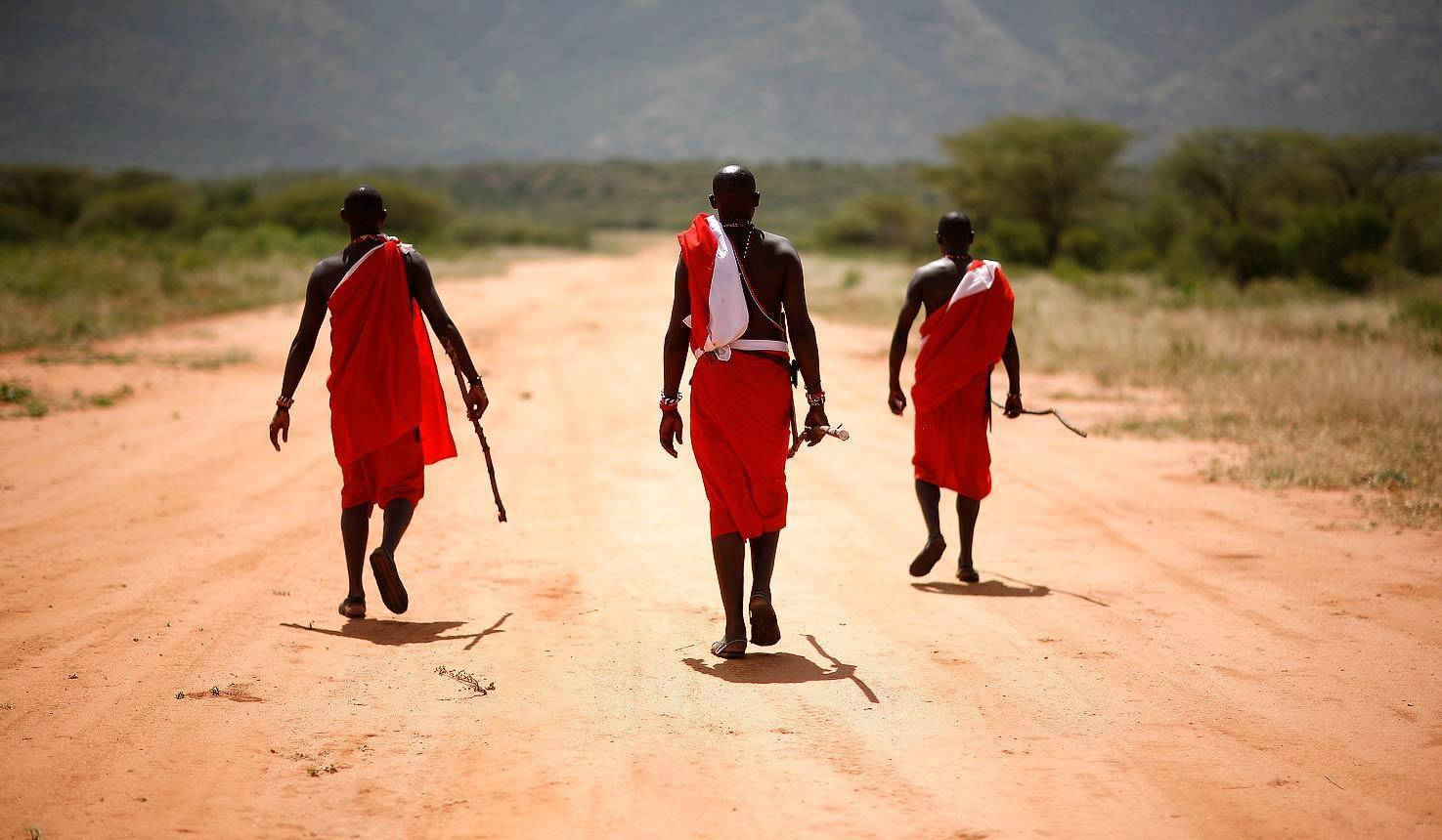 Native People In Kenya Africa Wallpaper