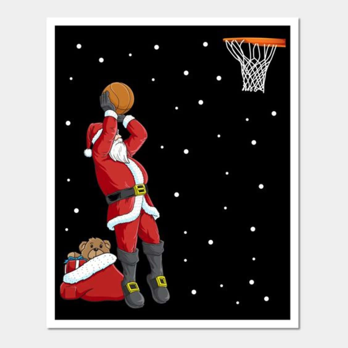 Nba Christmas Shoot Wallpaper