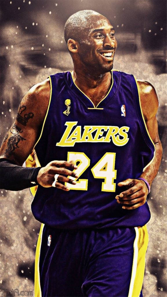 Nba Iphone Kobe Bryant Los Angeles Lakers 24 Wallpaper