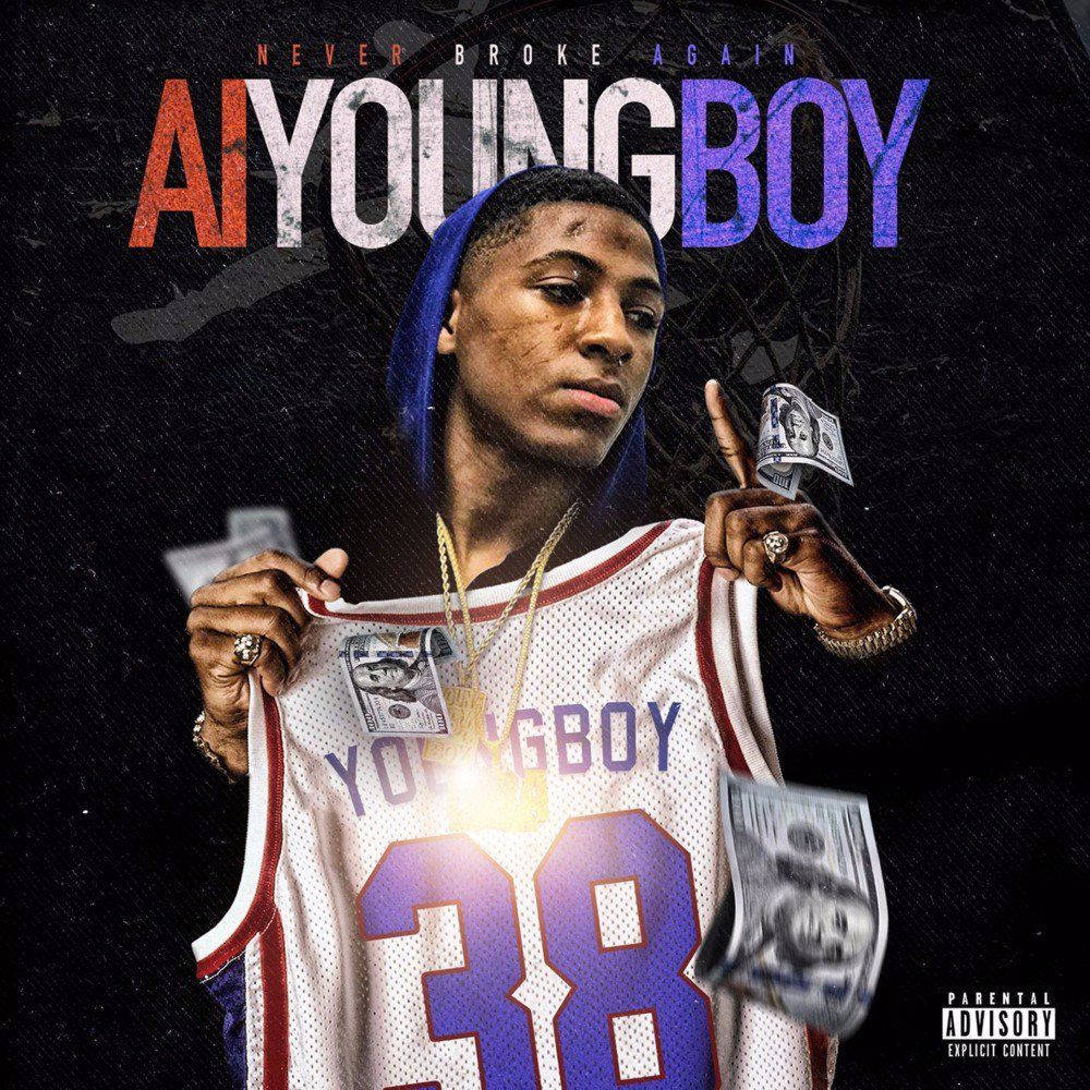 Nba Youngboy In A Bling Jersey Wallpaper