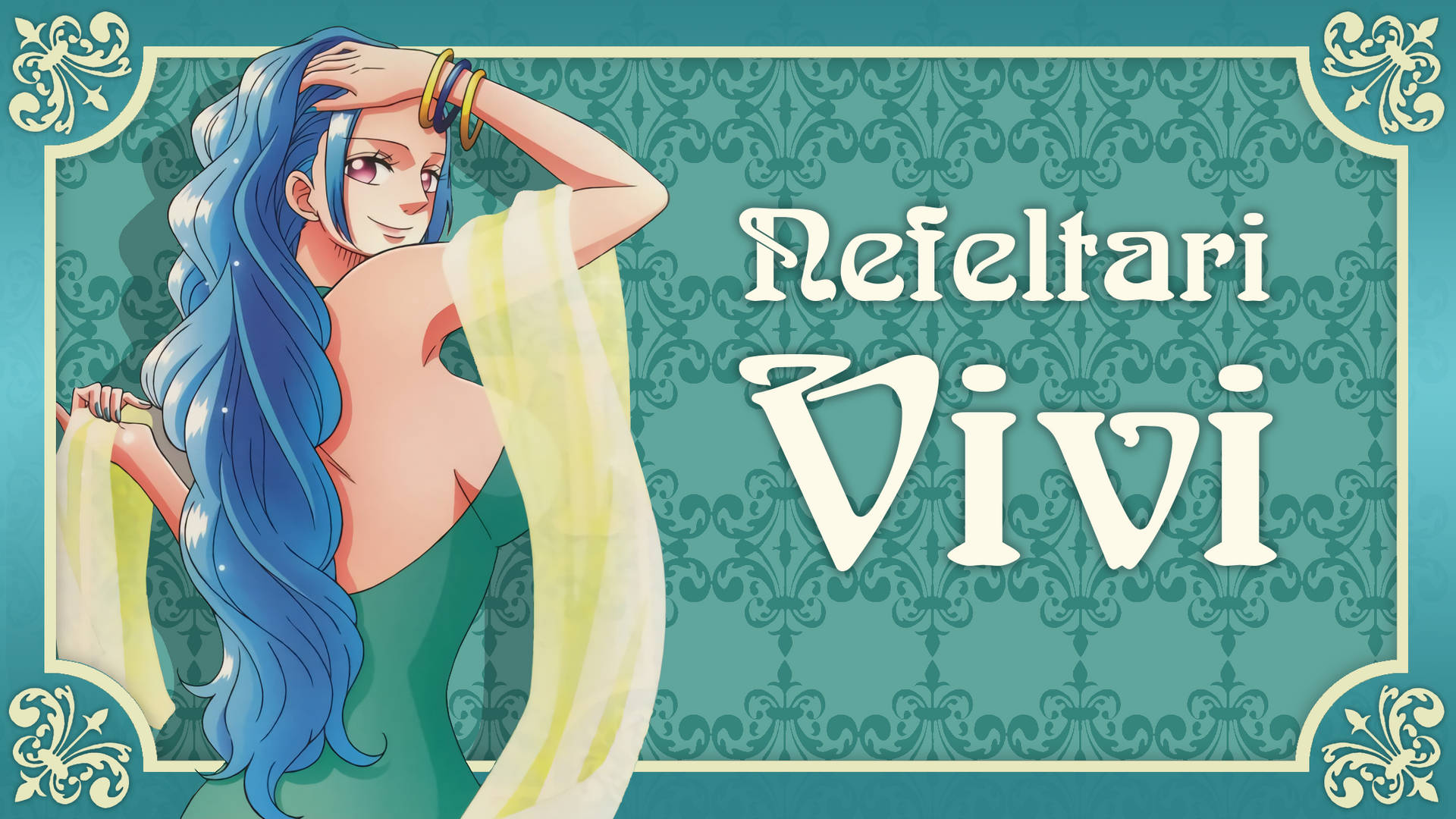 Download free Nefertari Vivi Of One Piece Anime Series Wallpaper -  MrWallpaper.com