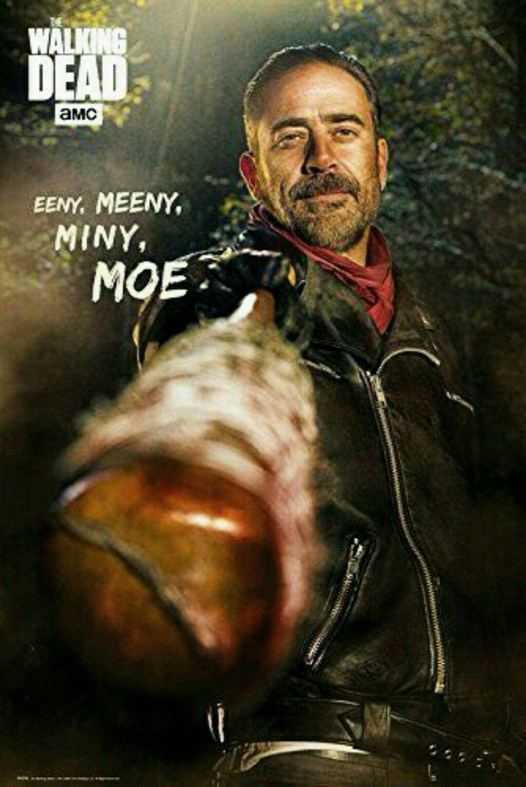 Negan's Eeny, Meeny, Miny, Moe Wallpaper