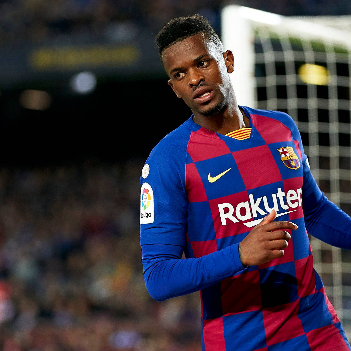 Nelson Semedo In Action On The Soccer Field. Wallpaper