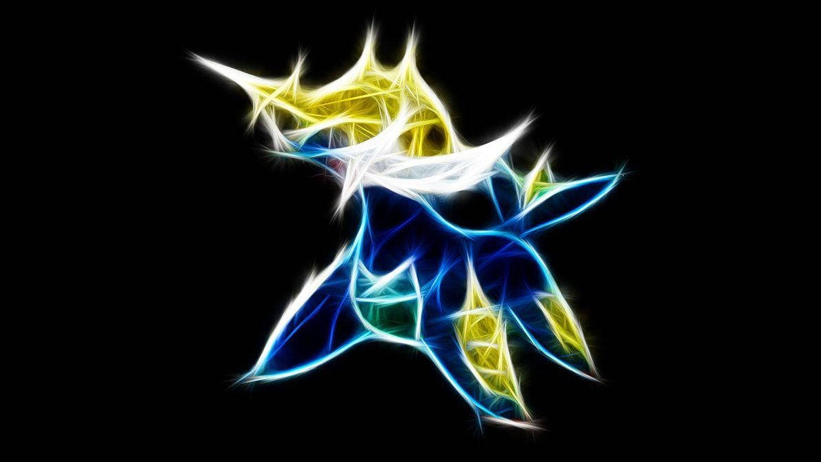 Neon Abstract Lights Samurott Wallpaper