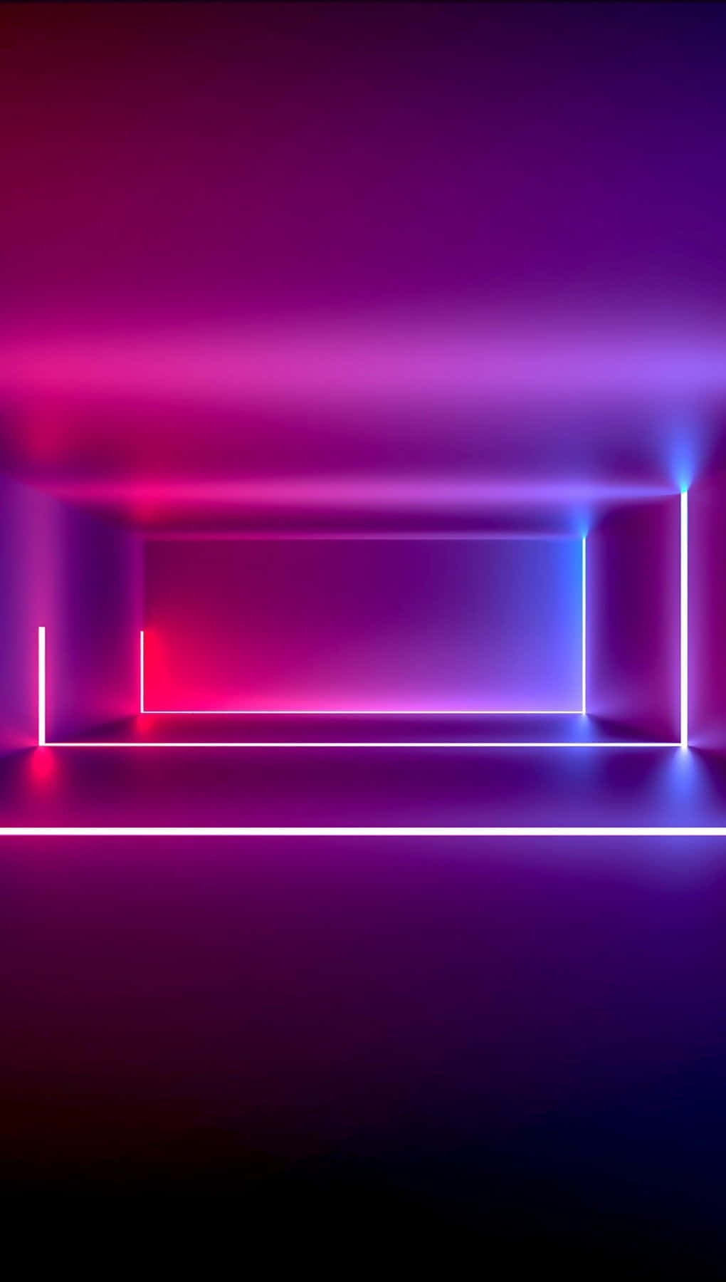 Neon Lights Abstracti Phone Wallpaper Wallpaper