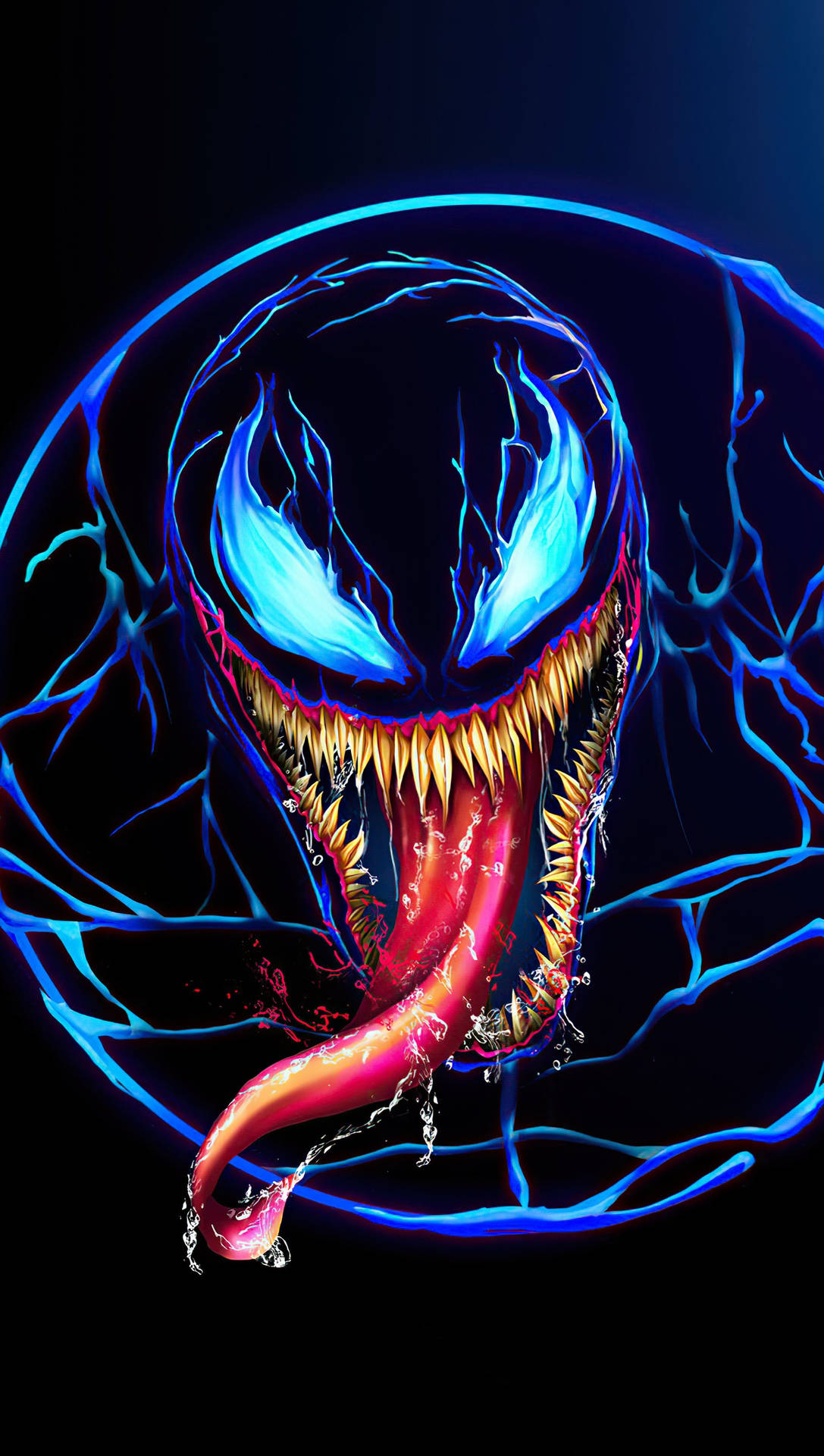 Download free Neon Venom Cool Android Wallpaper - MrWallpaper.com