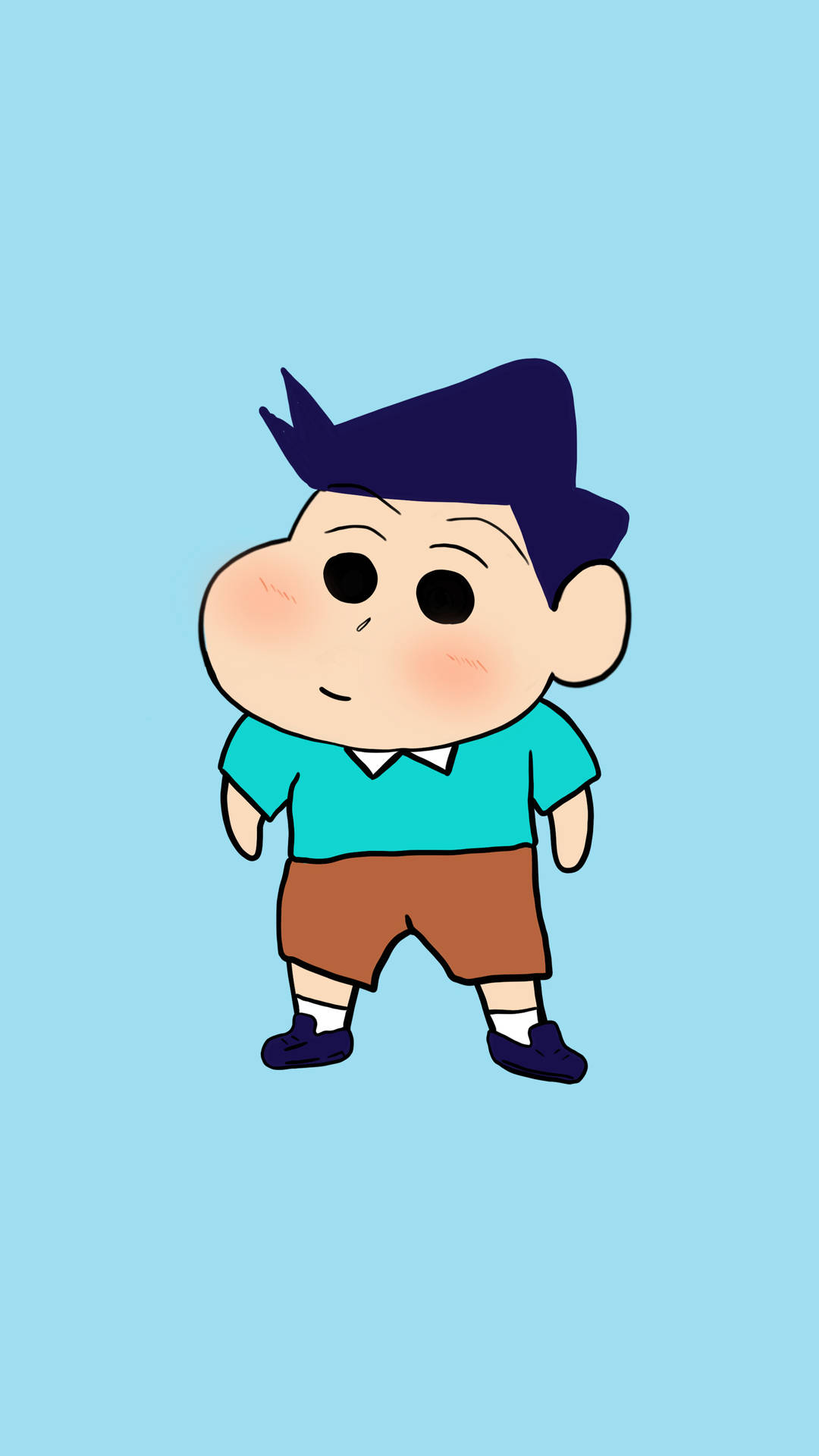 Download free Neutral Toru From Shin Chan Cartoon Wallpaper -  MrWallpaper.com