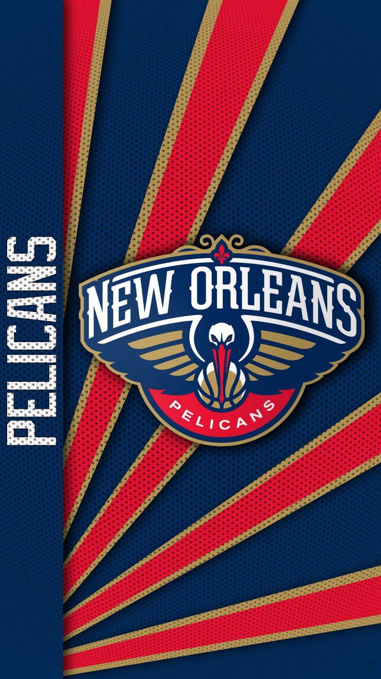 New Orleans Pelicans Stripes Wallpaper