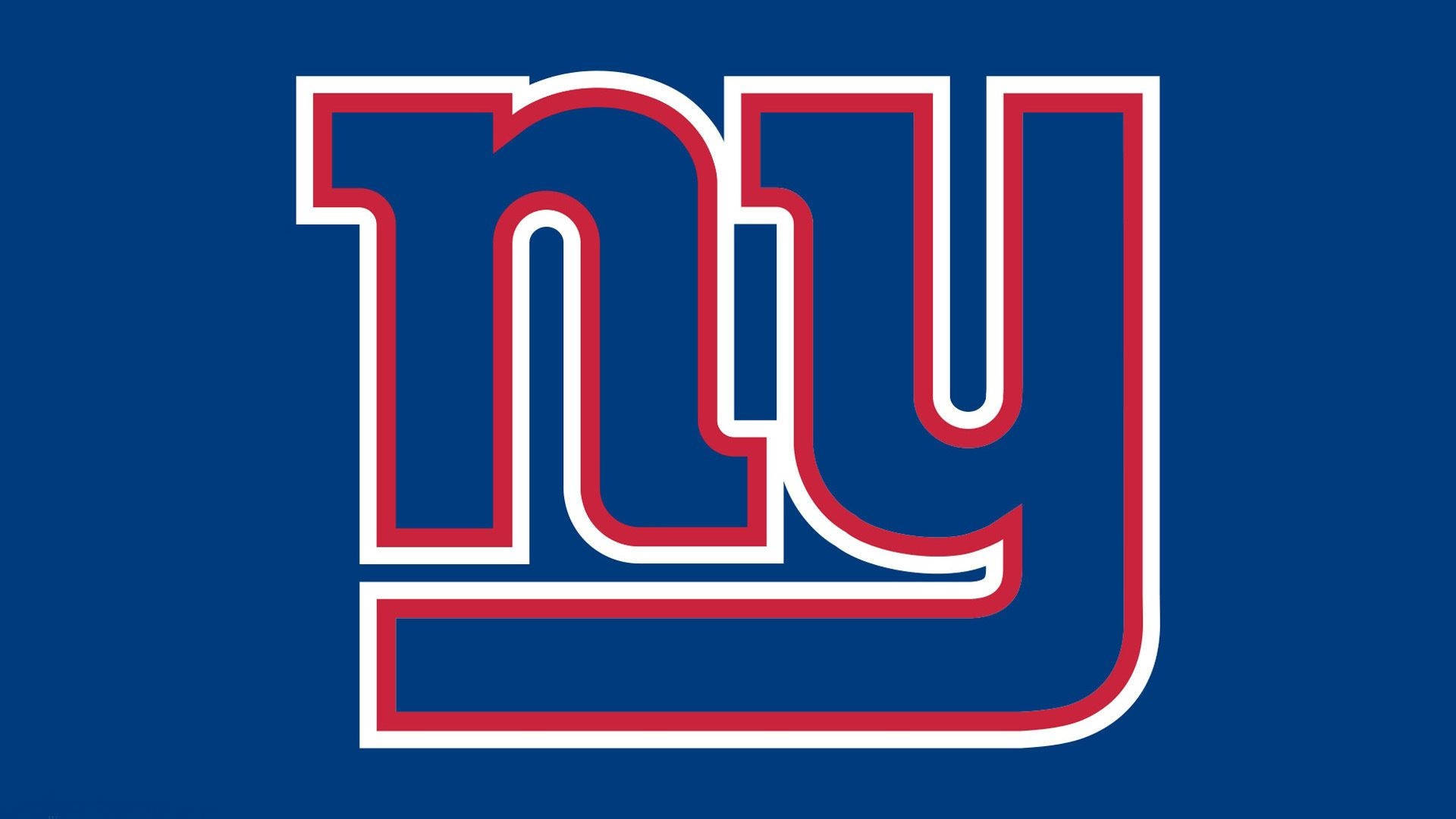 New York Giants Logo Blue Art Wallpaper