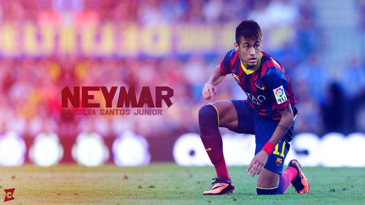 Neymar Da Silva: A World-class Footballer Wallpaper