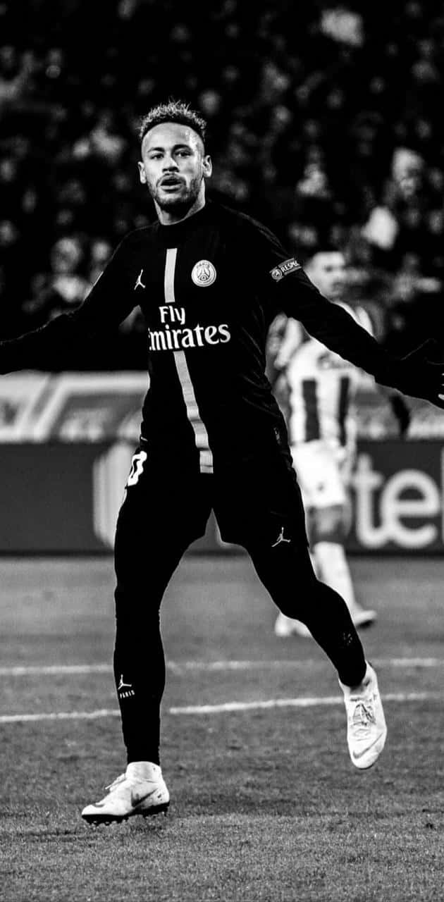 Neymar Junior Running Wallpaper