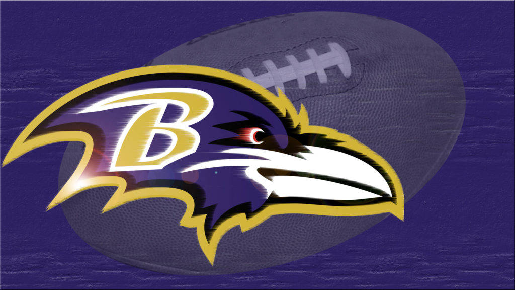 Nfl Football Team Baltimore Ravens Logo Wallpaper