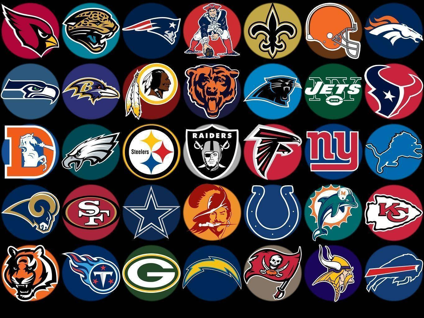 Nfl Teams Logos Desktop Wallpaper