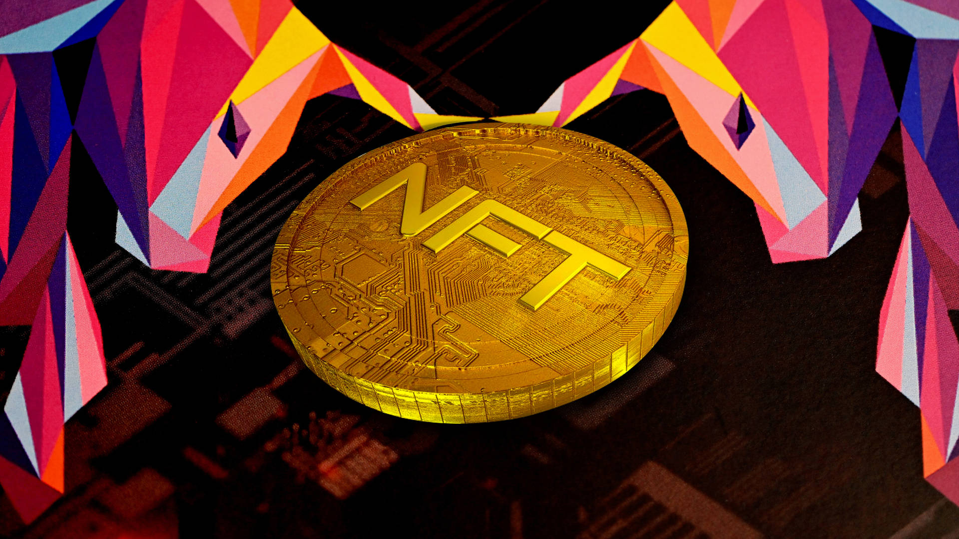 Download free Nft Gold Coin Digital Art Wallpaper MrWallpaper