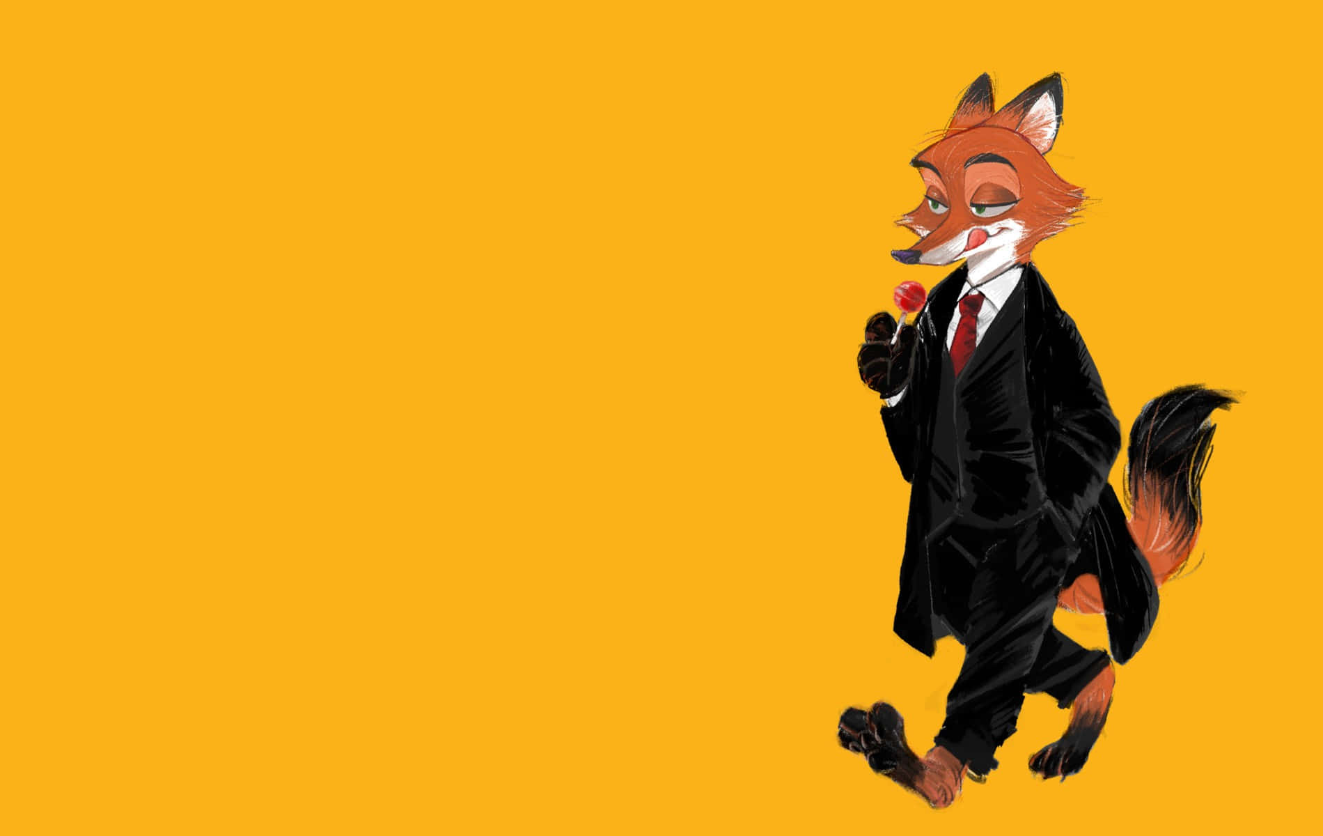 Nick Wilde Sly Fox Suit Wallpaper