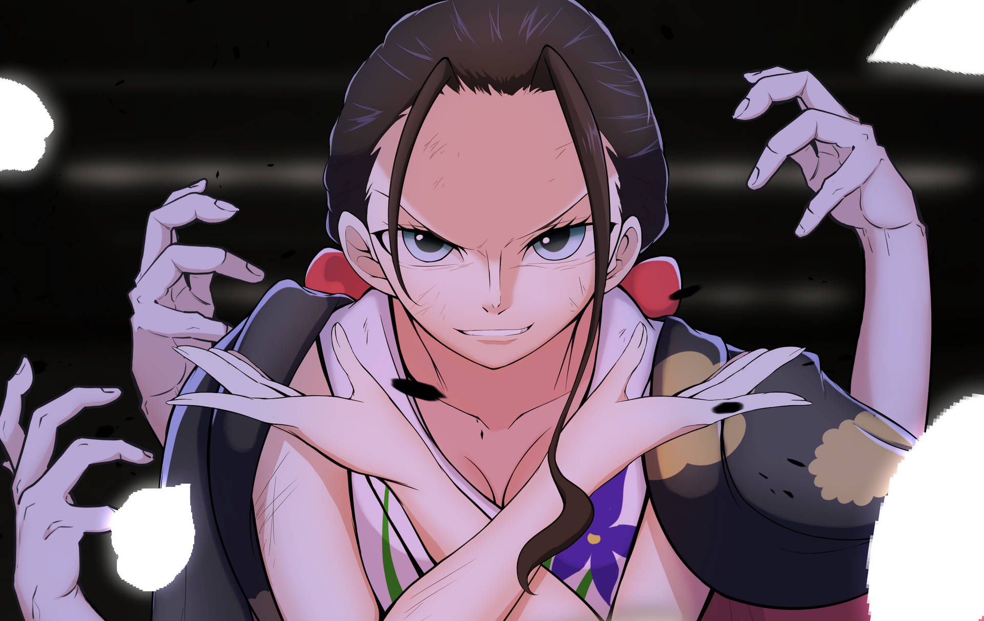 Download free Nico Robin One Piece Confident Battle Wallpaper -  MrWallpaper.com