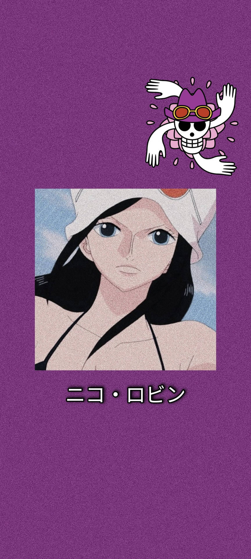 Download free Nico Robin Purple Anime Aesthetic Wallpaper - MrWallpaper.com