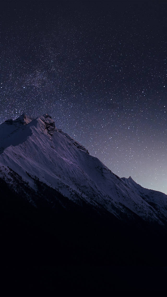 Night Mountain Landscape Wallpaper