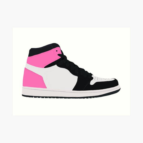 Nike Air Jordan 1 Pink Retro High Wallpaper