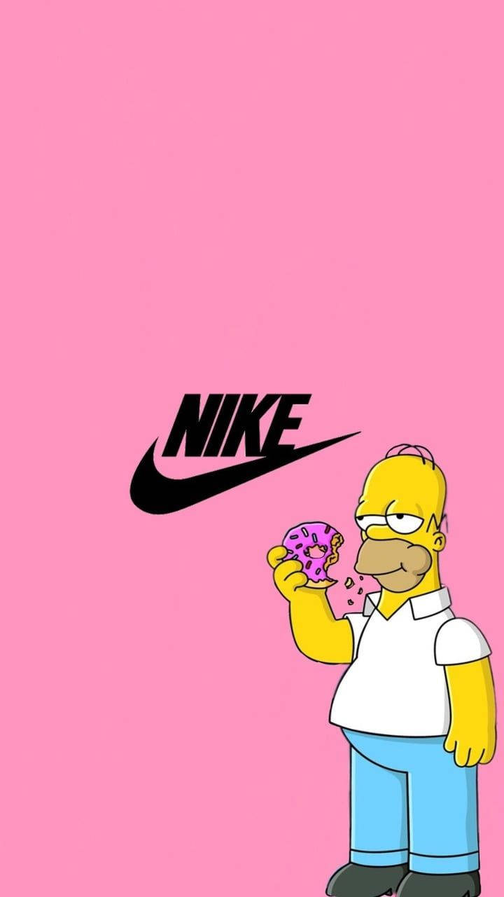 Download free Nike Cartoon Homer Simpson Wallpaper MrWallpaper