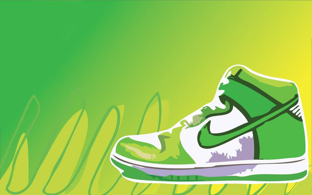 Nike Dunk Swoosh Wallpaper Wallpaper